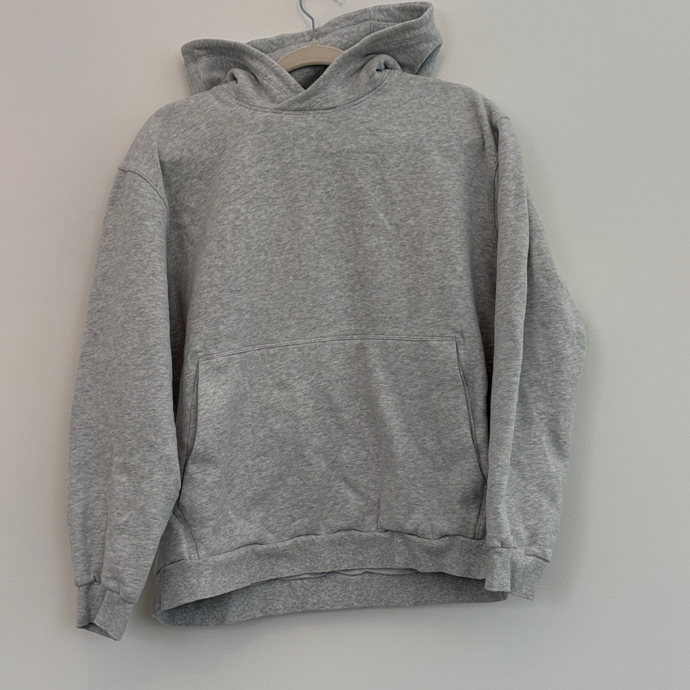 lululemon athletica Men's Heather Gray Pullover Hoodie